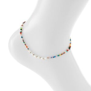 Pearl & Seed Bead Anklet